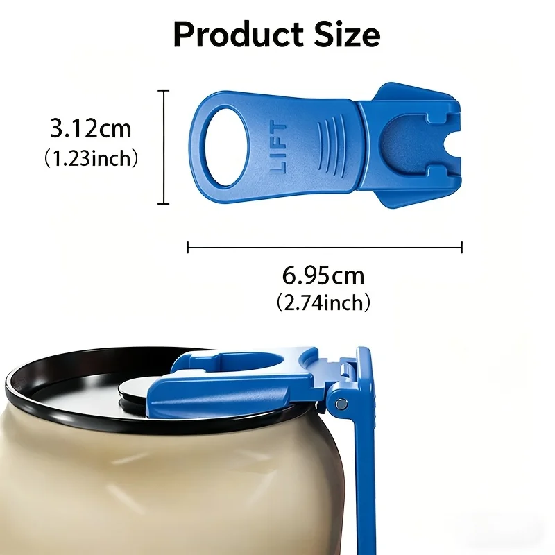 Collapsible Bottle Opener Set Soda Can Opener Single-Handed Easy Open with Drink Protector Reusable Colorful Complete Se