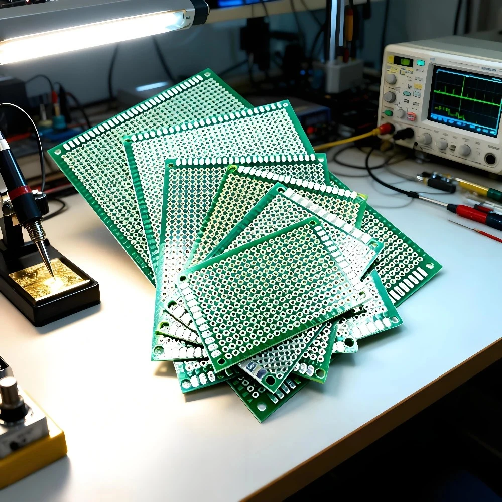 5PCS/10PCS 2x8 3x7 4x6 5x7 6x8 7x9 8x12 9x15cm Dubbelzijdig Koper Prototype board Universele Board Experimentele Ontwikkeling Plaat - afbeelding 2