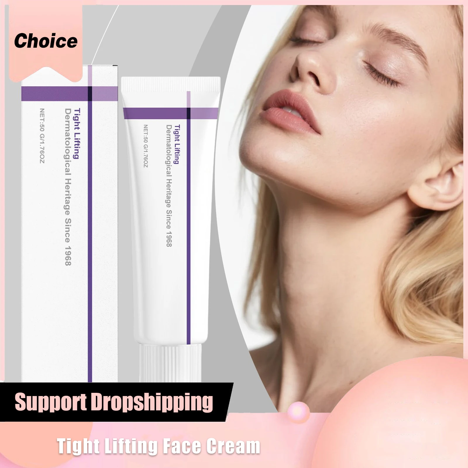 

Firming Moisturizing Face Cream Improve Skin Condition Tighten Facial Contours Increase Skin Elasticity Nourishing Facial Lotion