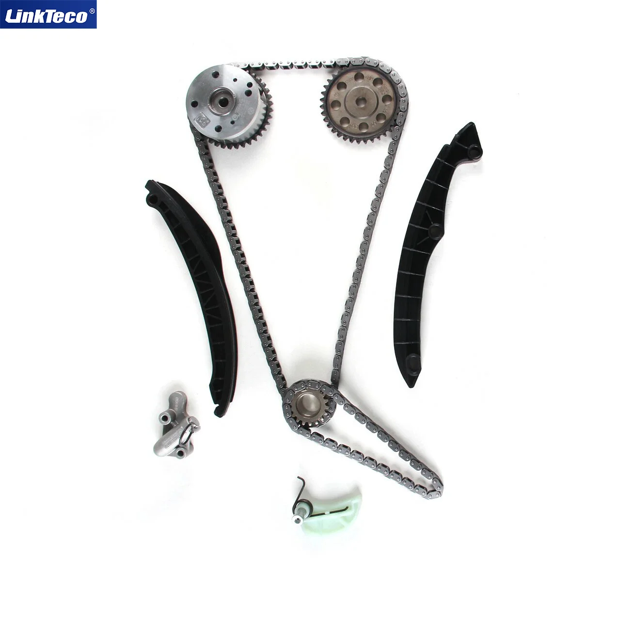 

LinkTeco 8Pcs Timing Chain Kit For 02-19 EA111 Land Cruiser Overbearing 03C109158A 03C105209AC