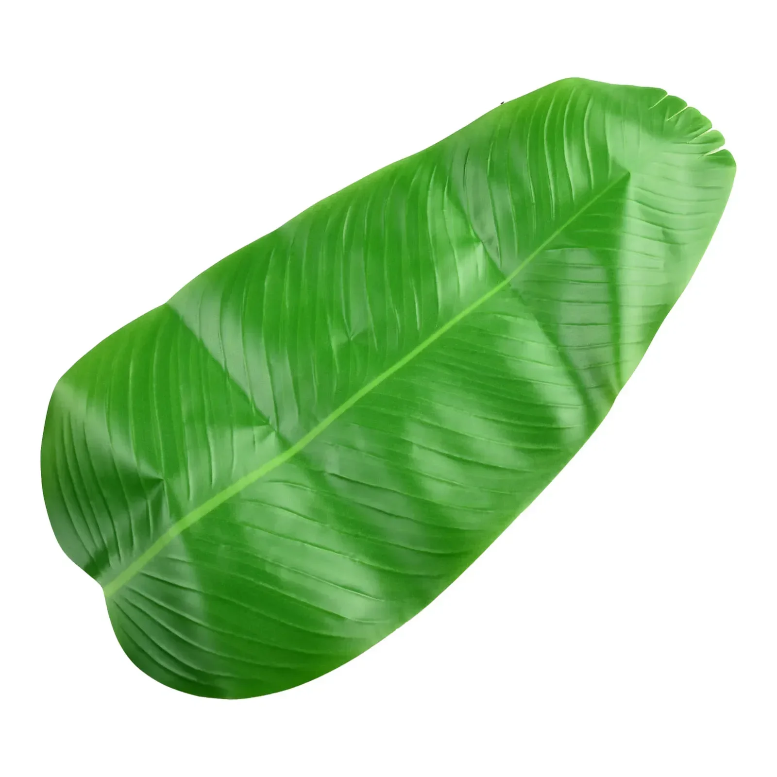 Simulation Simulation Banana Leaf Table Decoration Table Flag Table Mat 1pc 37.5*19cm Hawaiian Style Simulation Simulation Plant