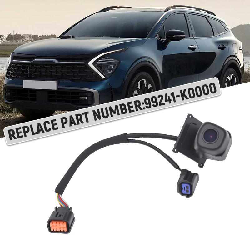 

99241K0000 Rear Back View Reverse Camera Wire Type Parking Assistance Camera for Kia Soul 2020 2021 2022 99241-K0000 Accessories