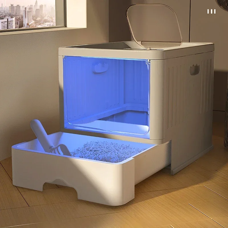 

New High Quality Bedpans Indoor Clean Kedi Tuvaleti Pet Bedpans Portable Deodorization Leak Proof Drawer Cat On Sale