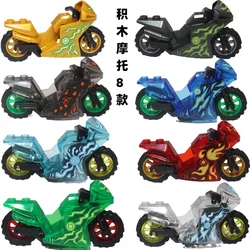 Ninja motorcycle building blocks decorated puzzle building blocks toy gift