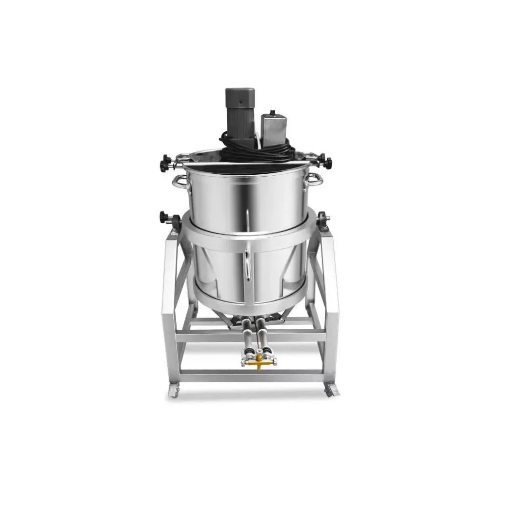 Good Price Small Chili Tomato Sauce Cooker And Mixer Soup Porridge Boiling Cooking Kettle Pot Curry Paste Making Machine