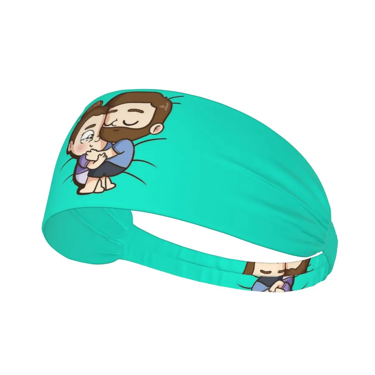 

Custom Pibubear Sweatband for Men Women Quick Drying Sports Sweatband Gym Yoga Running