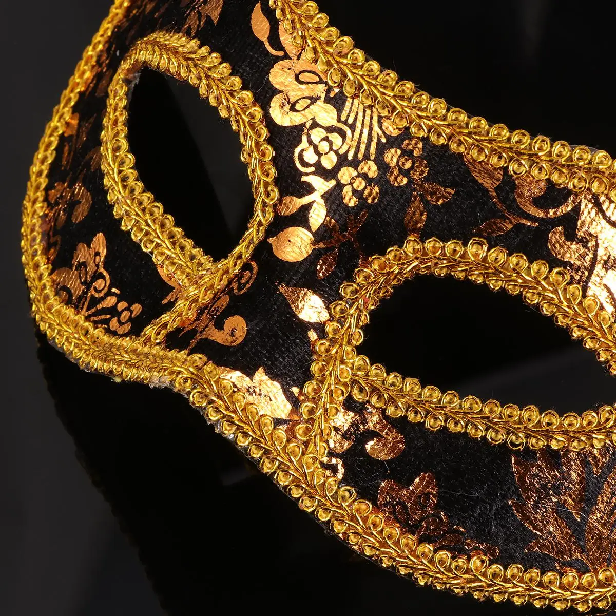 Jazz-Maske, Maskerade, Herren, Party, Karneval, Augenkostüm, Zubehör, Kunststoffband, passend für Abschlussball, Halloween, Weihnachten