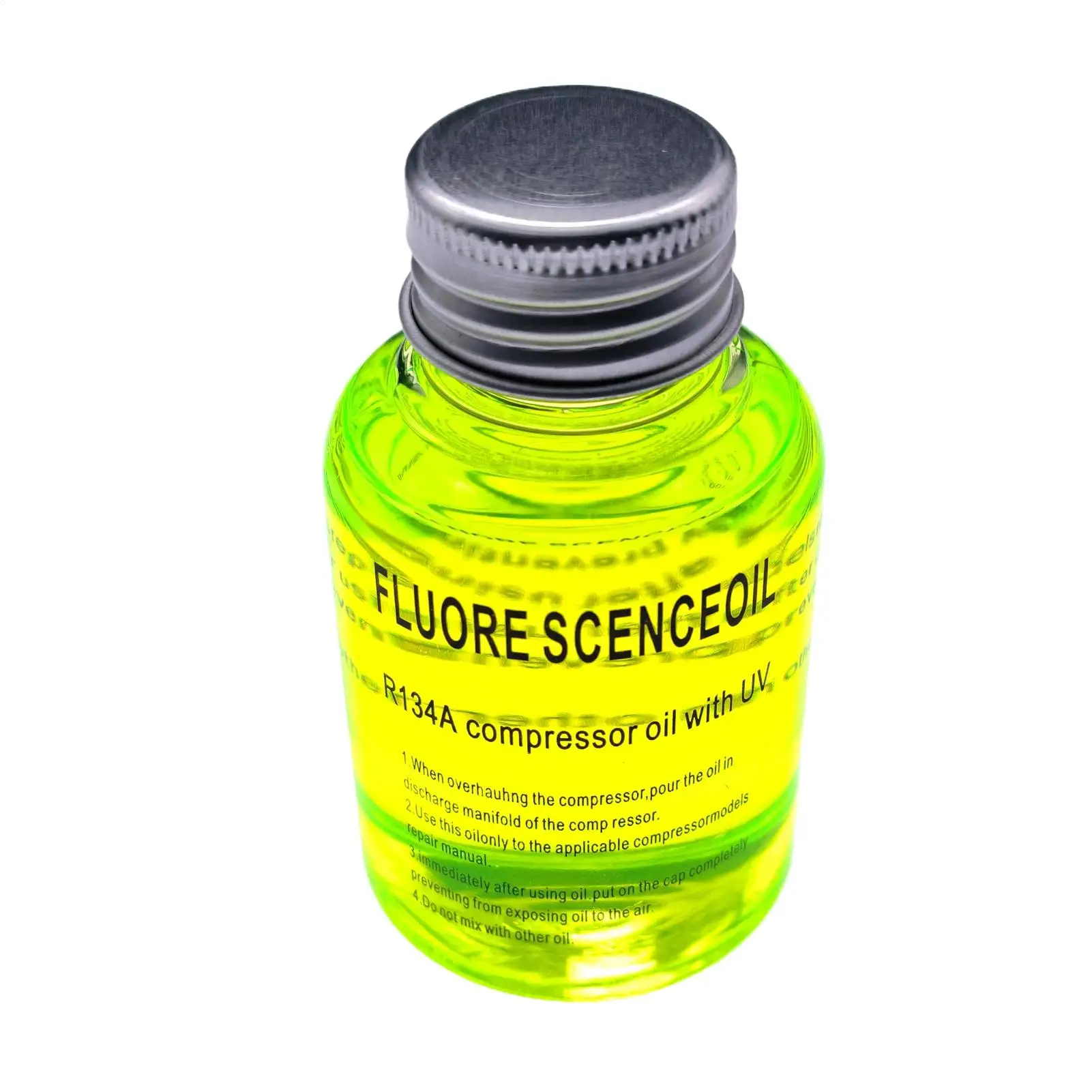 Fluorescent Oil for Car Air Conditioner Leak Detection Refrigerant Leak Detector Agent Long Lasting Detection Agent for Truck RV
