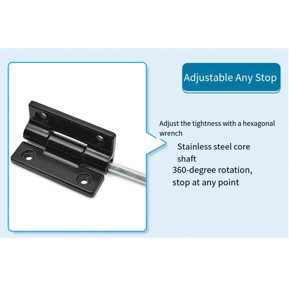 Positioning Hinge Adjustable Damping Hinge Hardware Solutions 360 Rotation Hinge Furniture Cabinet Hinge For Cabinets