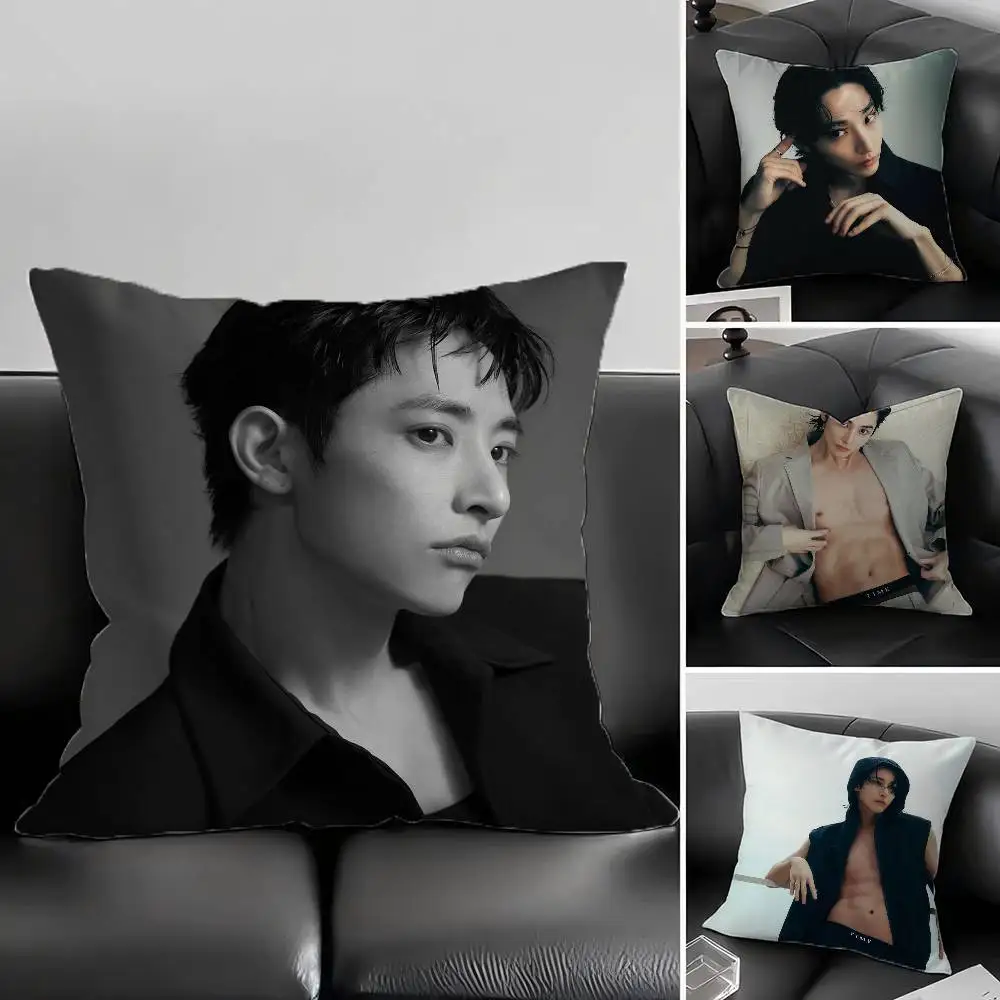 Korean Celebrity Lee Soo Hyuk Pillow Case Sofa Cushion Cover Room Home Decoration