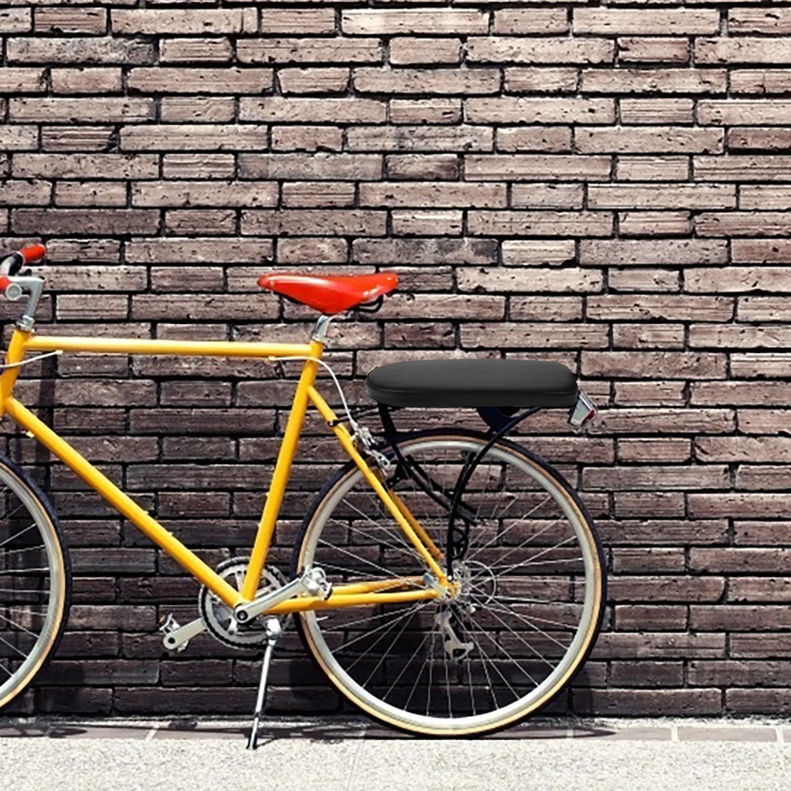 

Bicycle Rear Seat Pedals Heavy Duty Alloy Footrests for Kids Bike Passenger Most Rear Child Bike Seats