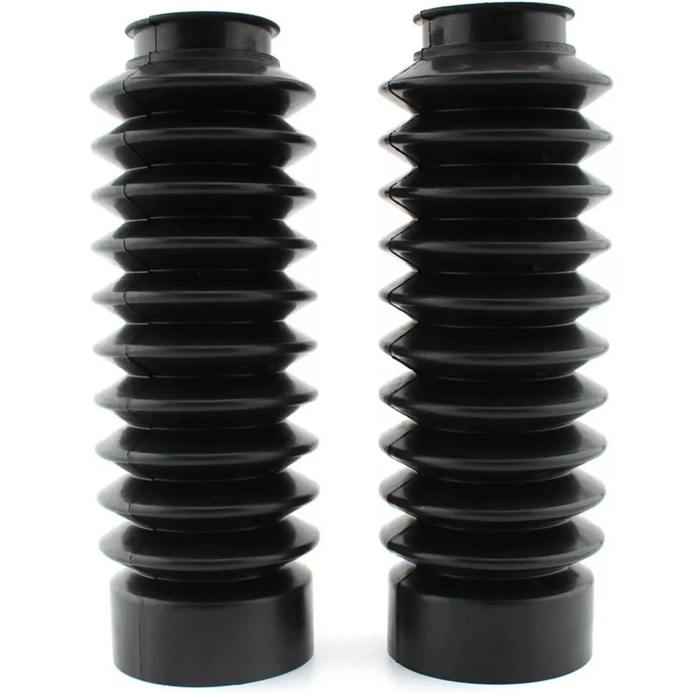 Motorcycle Rubber Front Lower Fork Shocks Cover Suspension Dust Gaiters Boots For Honda CB400SS CL400 CB400 CB500 view 5