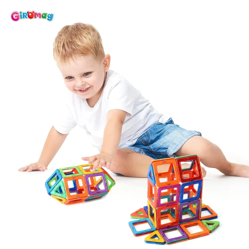 

Магнитные игрушки большого размера DIY магнитные строительные блоки строительные игрушки для детей строительные блоки STEM игрушки обучающая развивающая игрушка