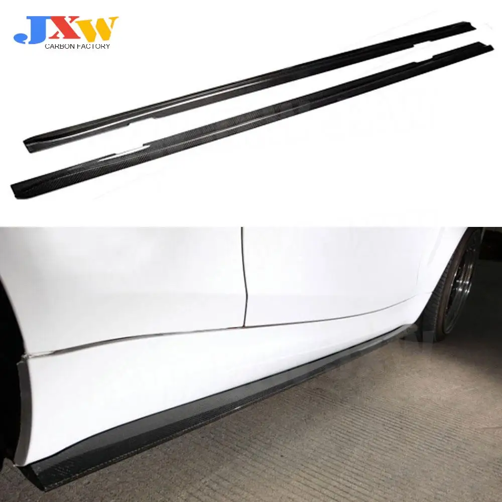 

Carbon Fiber Side Skirts Aprons Kit For BMW 1 Series E82 E88 1M 2008-2013 ASPEC Style FRP Side Skirt Bumper Apron Extension