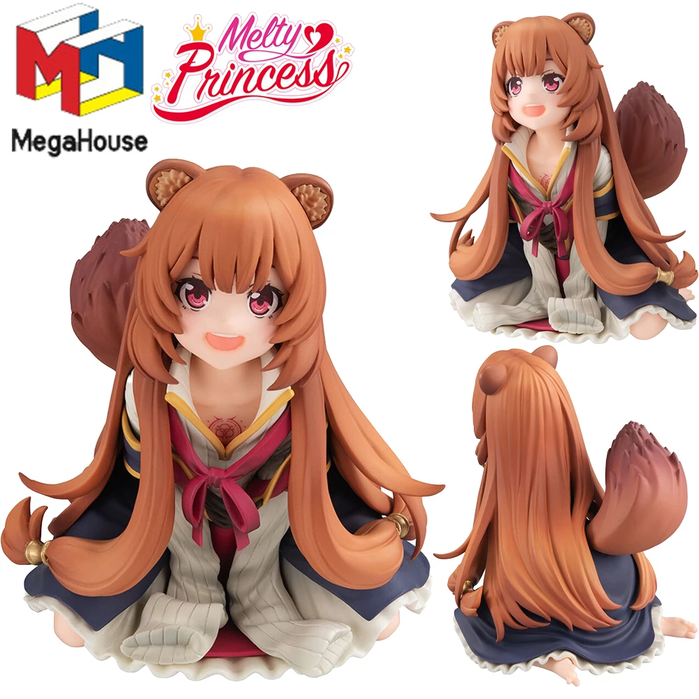 

Оригинальные игрушечные фигурки Waifu Megahouse Melty Princess The Rising of The Shield Hero Raphtalia Tenohira