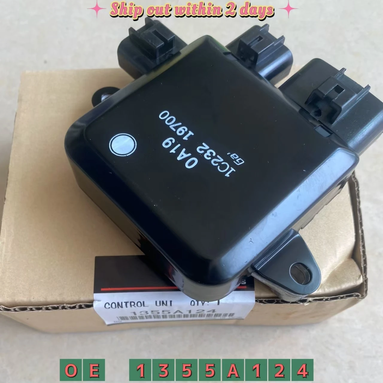 

Cooling Fan Control Unit Module For Mitsubishi Lancer Outlander Mazda 6 MPV 1355A124 MR497751 1355A053