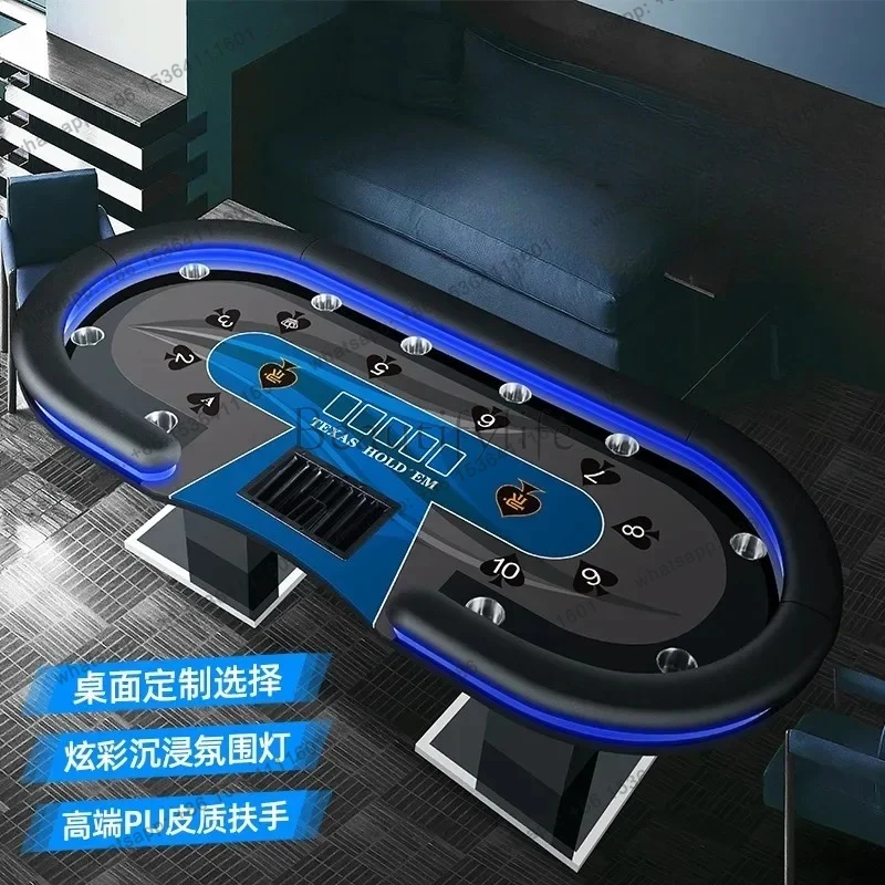 Hold'em Table Chip Table Chess and Card Room Special Folding Desktop Cloth Mat Color Size Customizable Table