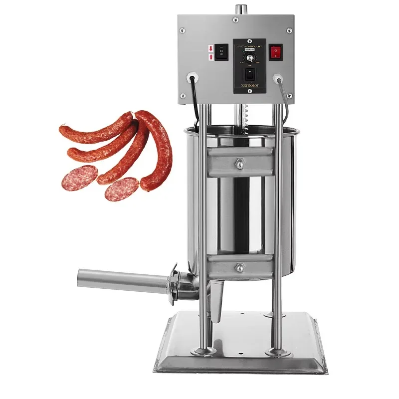 2024 Commercial Restaurant 15L Electric Sausage Making Machine Automatic Sausage Filling Machine For Sale