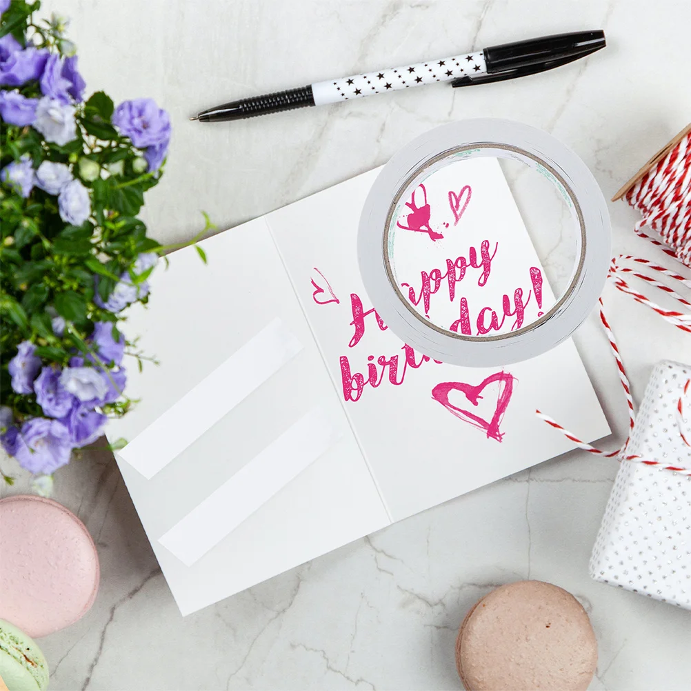 5 pcs Kraft Paper Tape White Gummed Craft Tape For Sealing Boxes Waterproof Packaging Tearable Self-Adhesive Kraft Paper Tapes