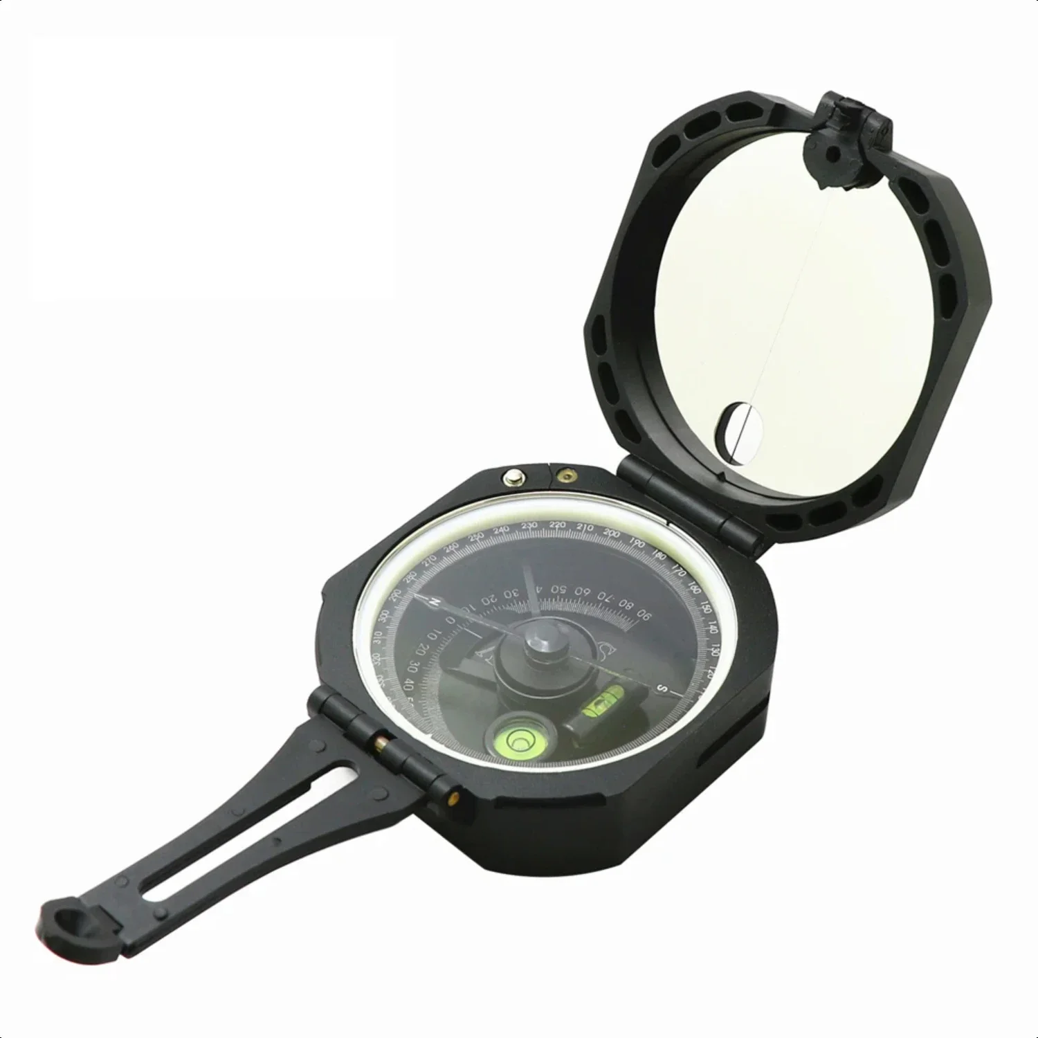 Multifunctional Compass High-Accuracy Geological Compass Survival Orienteering Compass Waterproof Gradiometer Inclinometer