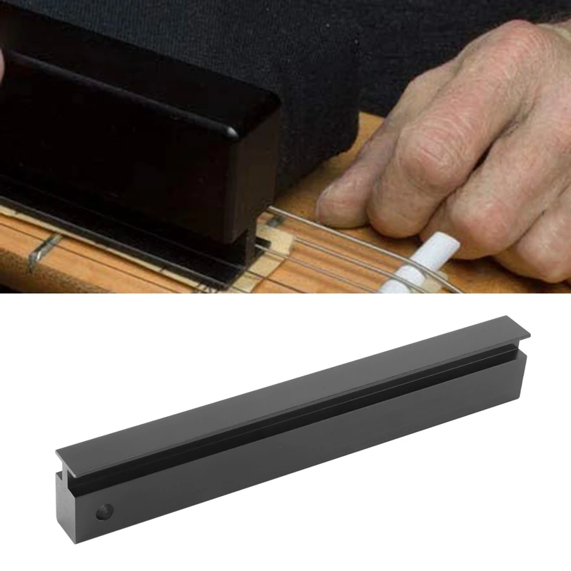 Fretbar Understring Leveler Fret Sanding Leveling Beam File Bar Luthier Tool for Guitar Bass Repair Maintenance(9Inch)