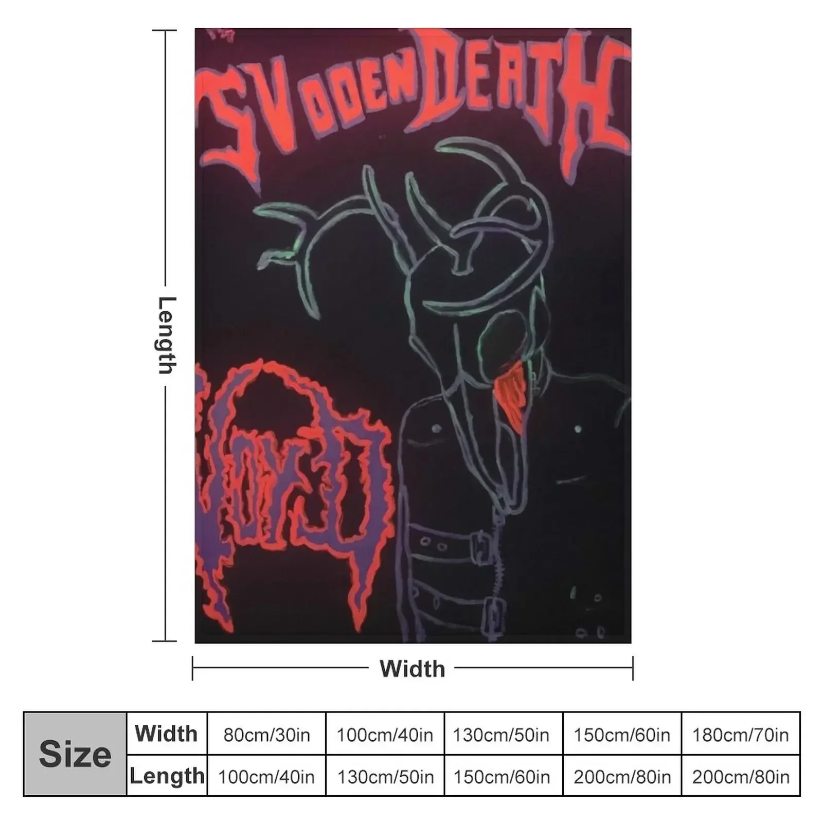 Svdden Death - Fan Art Throw Blanket Extra Large Throw Sofas Thin Blankets