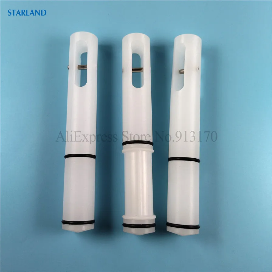 3 In 1 Ice Cream Discharge Valve Rods Up-and-down Slide Piston Poles Spare Parts Accessories For Soft Serve Icecream Machines