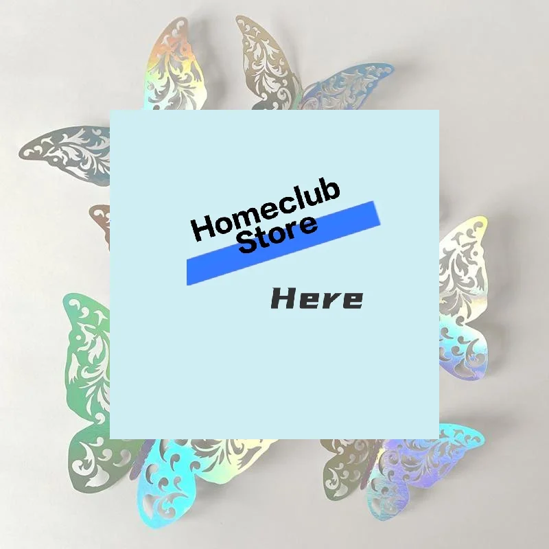 12 PCS Holographic 3D Butterfly Wall Decals Hollow Carved Design Iridescent Shine For Home Decor Kids Room Wedding Party