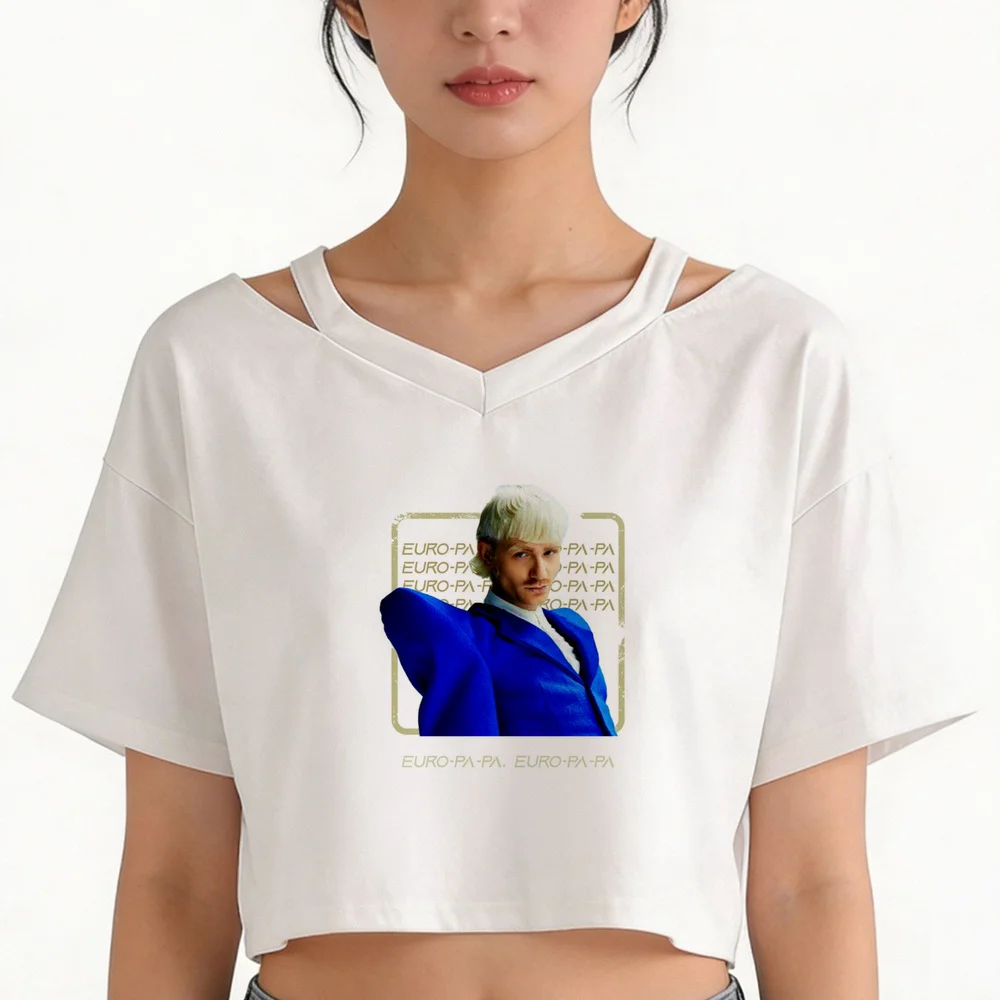 Joost Klein crop top ladies japan jojifuku grunge cutecore summer shirt vintage summer harajuku party