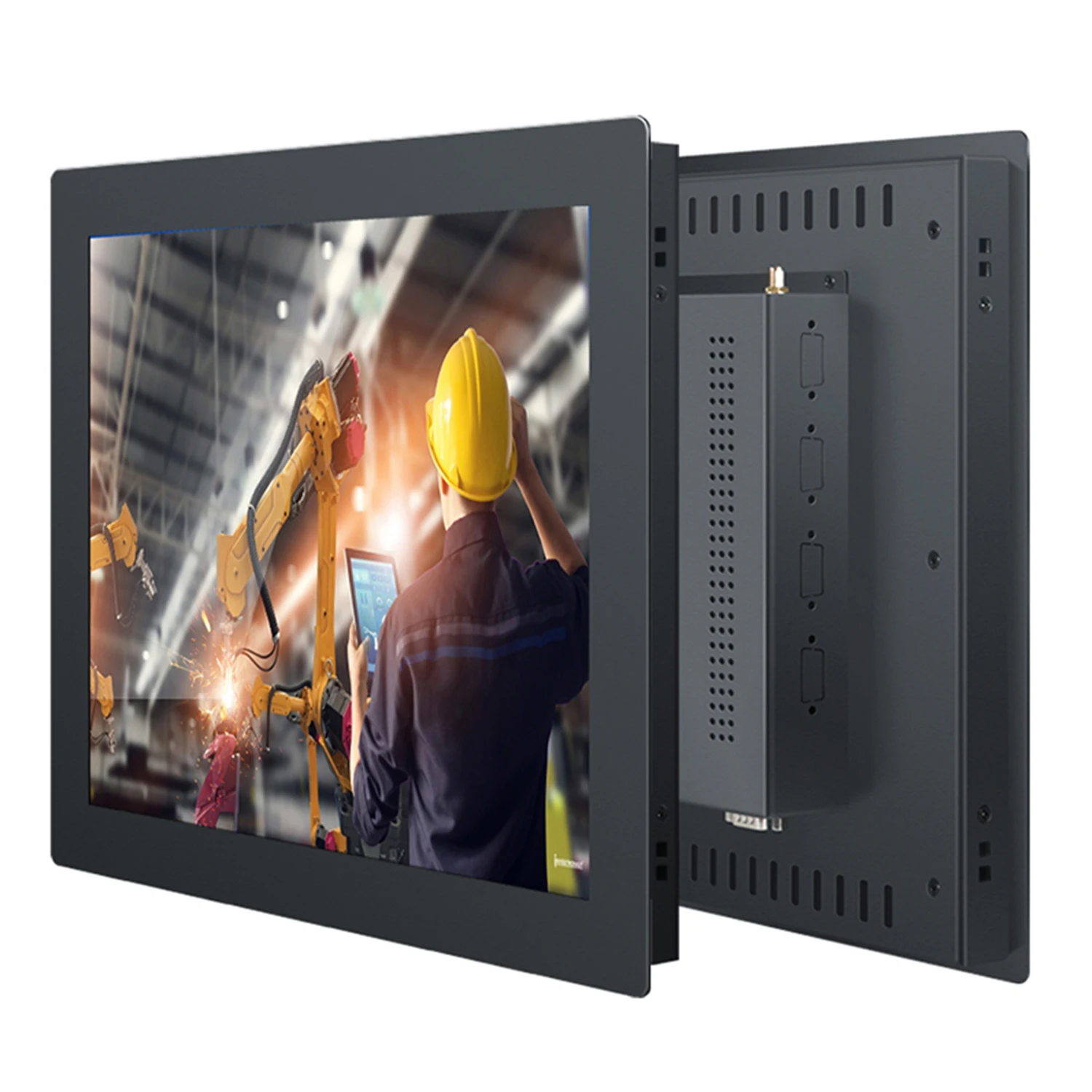 

15-дюймовый промышленный компьютер, универсальный панельный ПК, планшетный IPC с резистивным сенсорным экраном, встроенный Wi-Fi, для Win10 Pro 1024*768