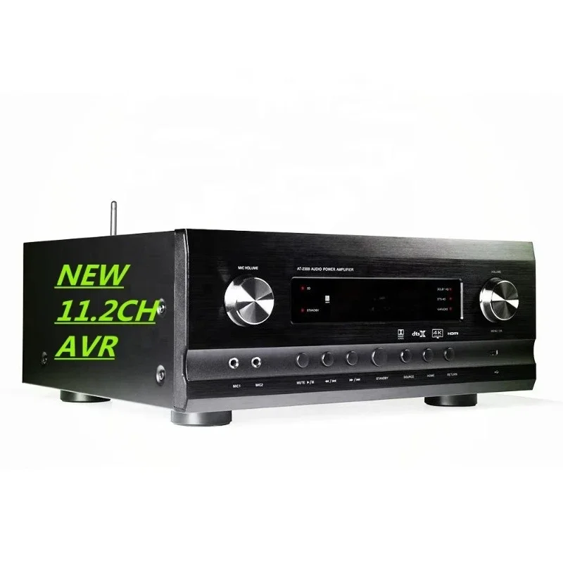 AT-2000 HOME THEATRE System Theater Karaoke 11.2CH Wireless Av Receiver Professional Video Home Theater Amplifier