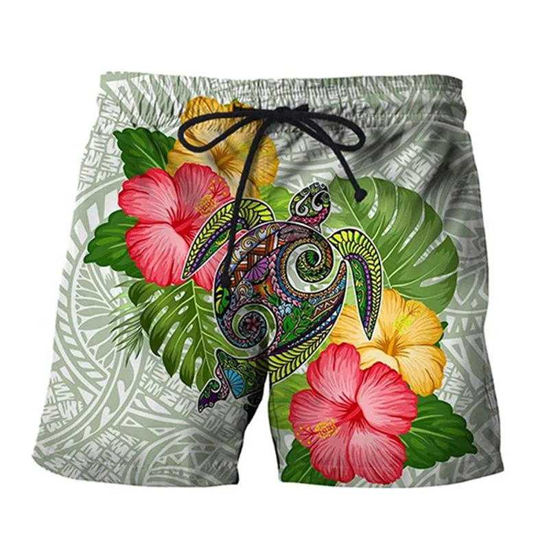 Рисунок 4 - Шорты мужские с забавным 3D-принтом морской черепахи