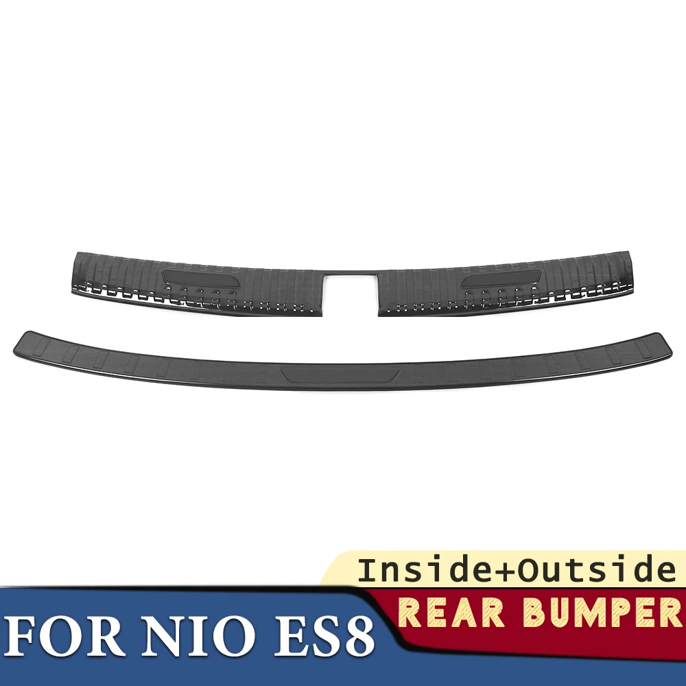 

Trunk Bumper for Nio ES8 2018 2019 2020 2021 2022 2023 2024 Car Accessories Rear Fender Protector Pad Cover Sticker Decoration