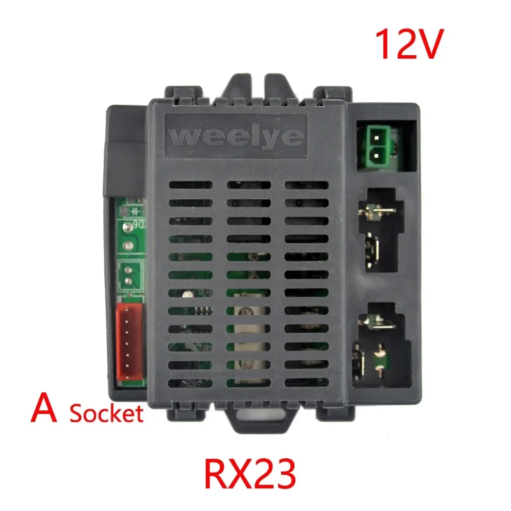 Wellye RX23 2.4G-12V RX23B FCC RX18 Kinderen Elektrische Auto Ontvanger Controller Elektrische Voertuig Speelgoed Accessoires 2.4G Bluetooth