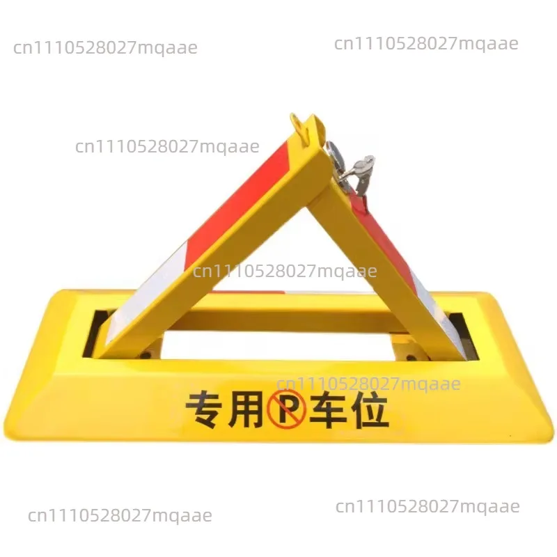 Parking Space Lock Floor Lock Thickened Parking Space Floor Pile Car Stopper Car Parking Column No Punching and Anti-occupation