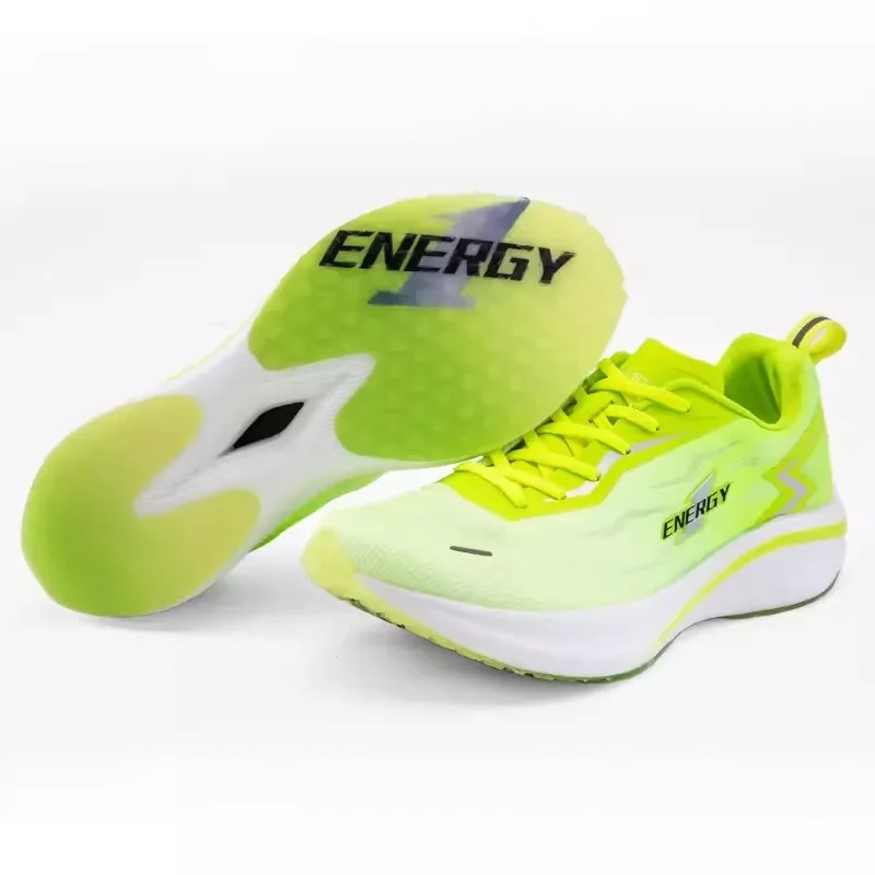 Lara Star Energy Supercritical Running Shoes Shock Absorbing Sports Shoes Lightweight Soft Sole Mesh Breathable Running Sneakers