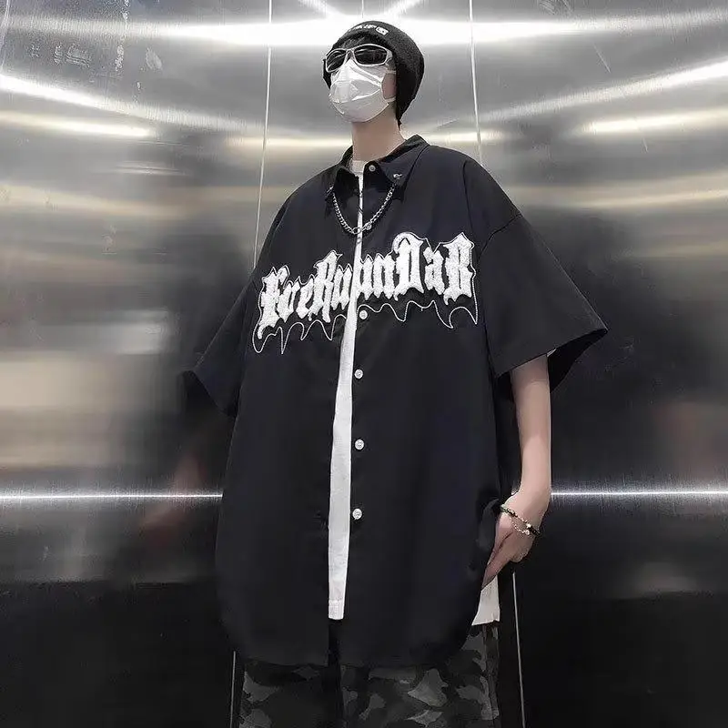 

Loose Fit Heavyweight ort Sve Men's T-irt Large Size 300 Pou New Sle Quali Print Top Spring Summer Faion