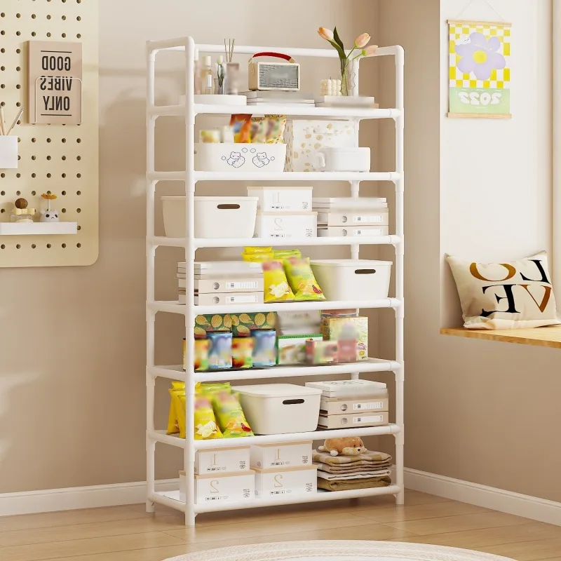 Estantes de montaje simples, sala de alquiler multicapa, almacenamiento interior, balcón, hogar, pequeño, dormitorio, entrada
