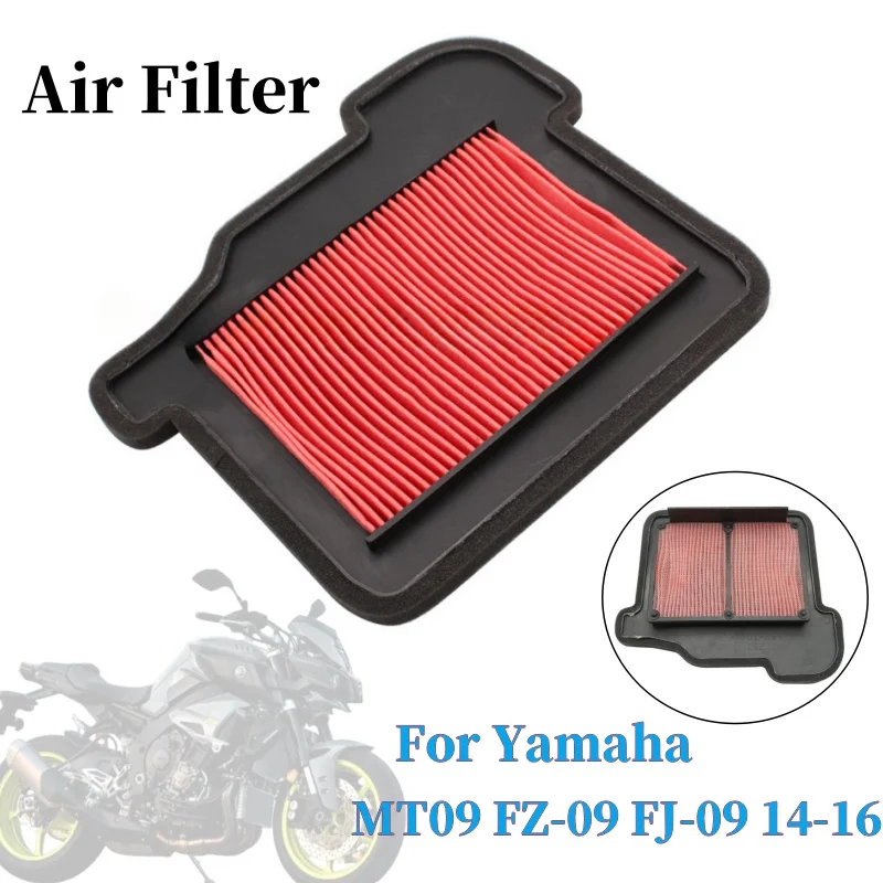 

Motorcycle Accessories High Flow Air Filter for Yamaha MT09 FZ-09 MT 09 FZ 09 FJ-09 2014-2016 Air Intake Filter Element Cleaner