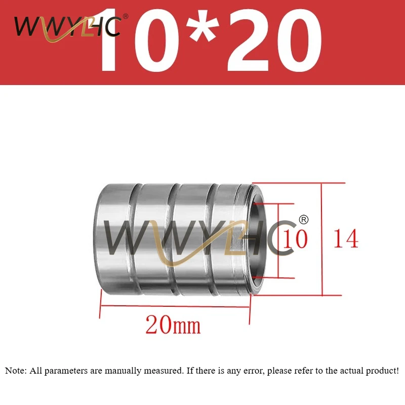 Hardware Mold Guide Column Sleeve GB Straight Shoulder Free Auxiliary SUJ2 Bearing Steel