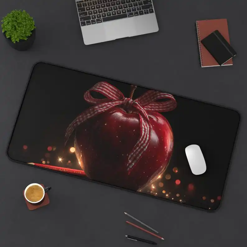 

Christmas Eve Mouse Pad, Stylish Desk Mat, Suitable for Home Office, Minimalist Office Decor, The Perfect Gift for Her and Him.