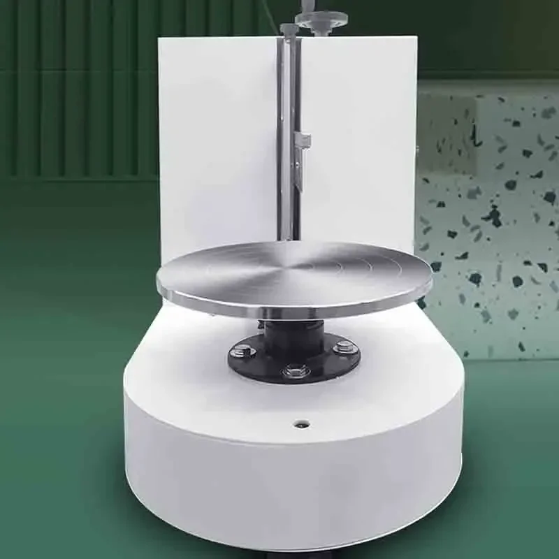 220v Negozio elettrico Sbavatura torta di compleanno Macchina intonacatrice Macchina sbavatura automatica Attrezzatura da forno pigra Sbavatura C