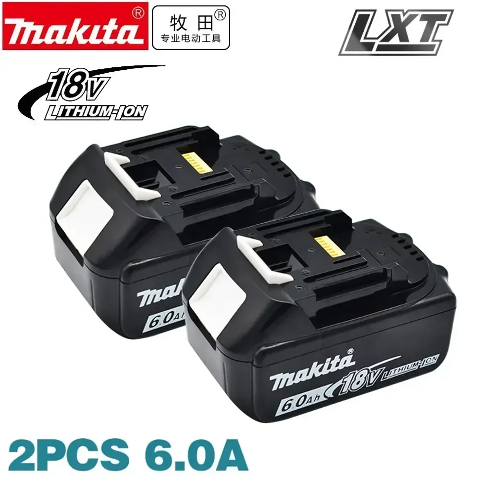 100% Original Makita 6Ah/5Ah/3Ah for Makita 18V Battery BL1830B BL1850B BL1850 BL1840 BL1860 BL1815 Replacement Lithium Battery