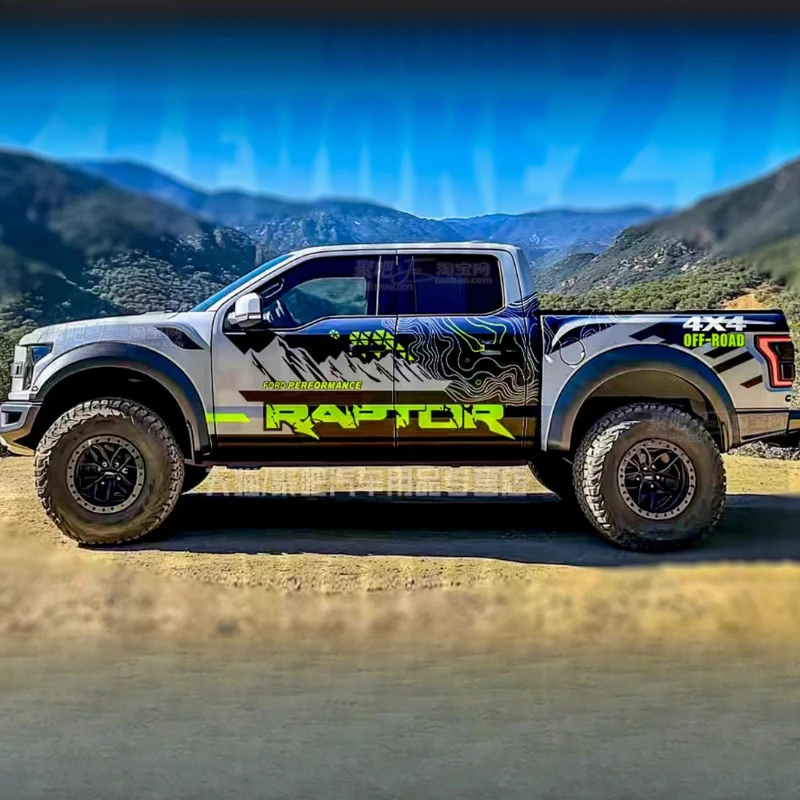 

Car Sticker FOR Ford Raptor F150 Fashion Sports Decoration Custom Vinyl Decal Accessories