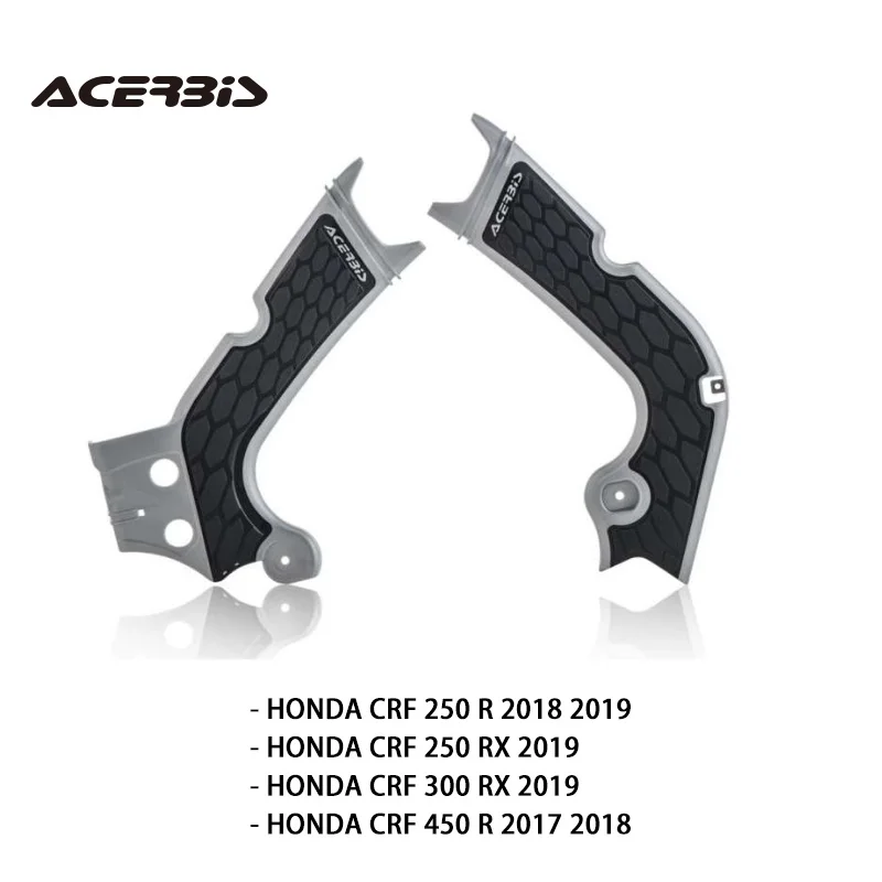 Italian Acerbis X-Grip Off-road Motorcycle Frame Guard Plate Anti Wear Frame Protection Plastic Parts Modification