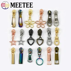 5# Nylon Zipper Sliders Repair Kit Bags Clothes Zip Pulls Purse Shoes Zippers heads DIY Sewing Accessories