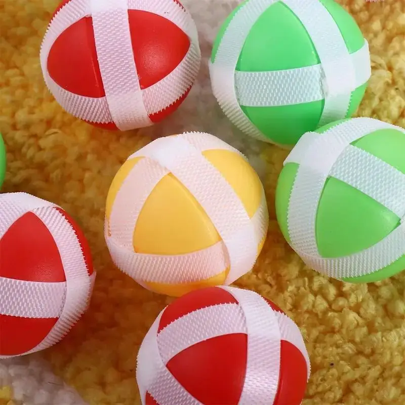 8 pçs montessori dardo placa alvo tiro jogo brinquedos ao ar livre bola pegajosa 3.4cm cor aleatória