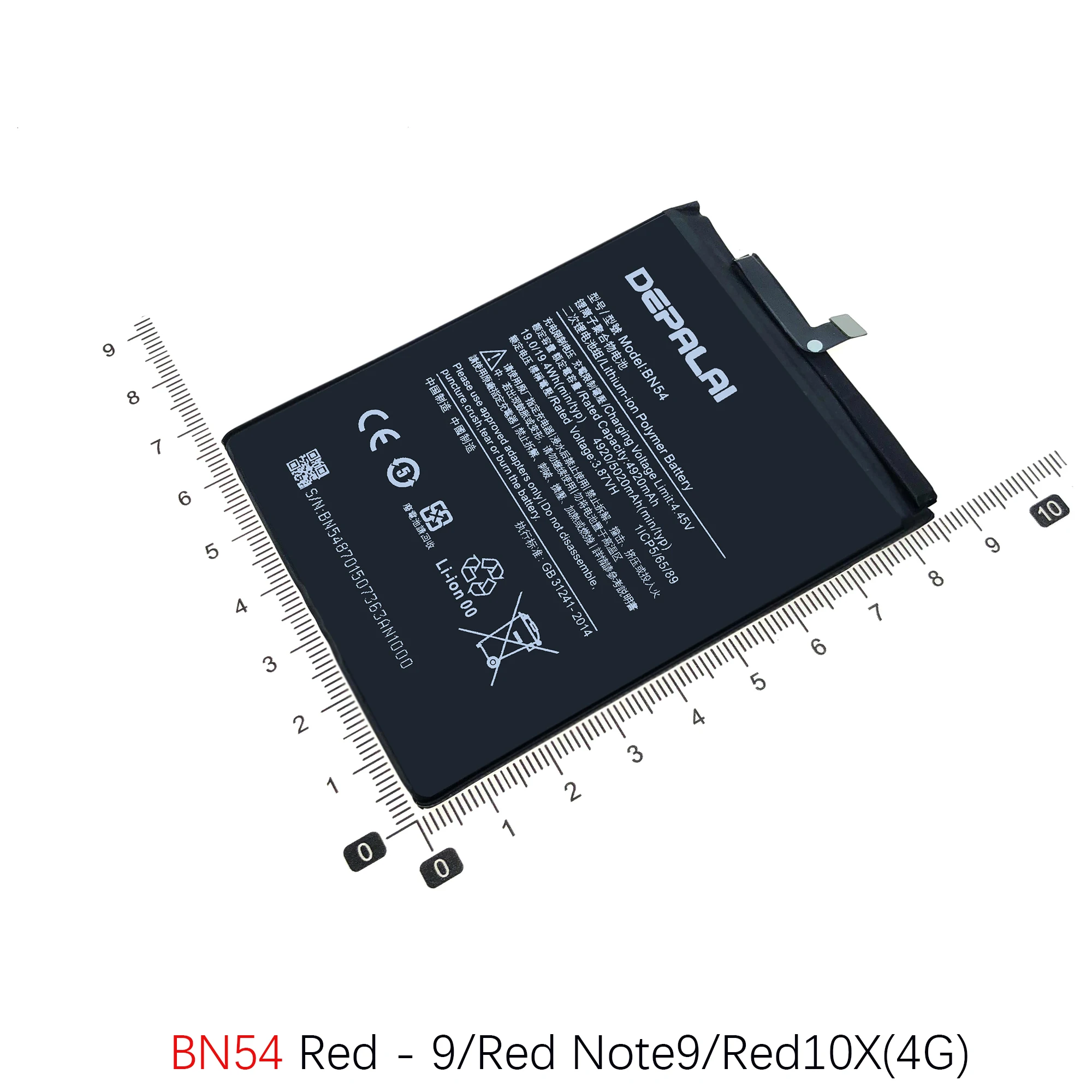 For Xiaomi Redmi 9 10X 9T Note9T Note9Pro Note9S Replacement Battery BM54 BN52 BN53 BN54 BN55 BN62 Phone Batteries