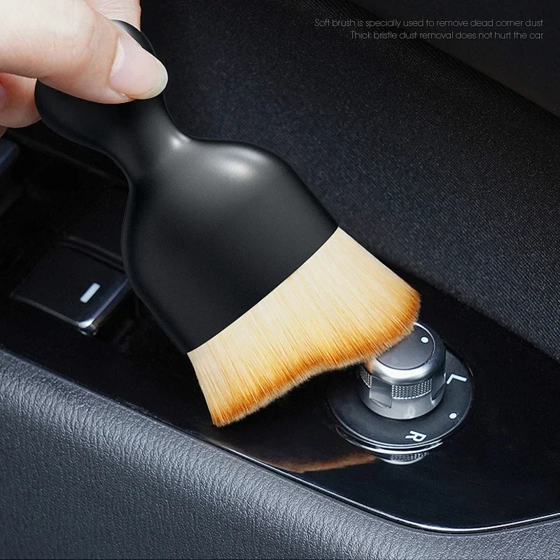 Car Interior Cleaning Detaling brush Air Conditioner Air Outlet Cleaning Brush Car Brush Car Crevice Dust Removal Artifact Brush