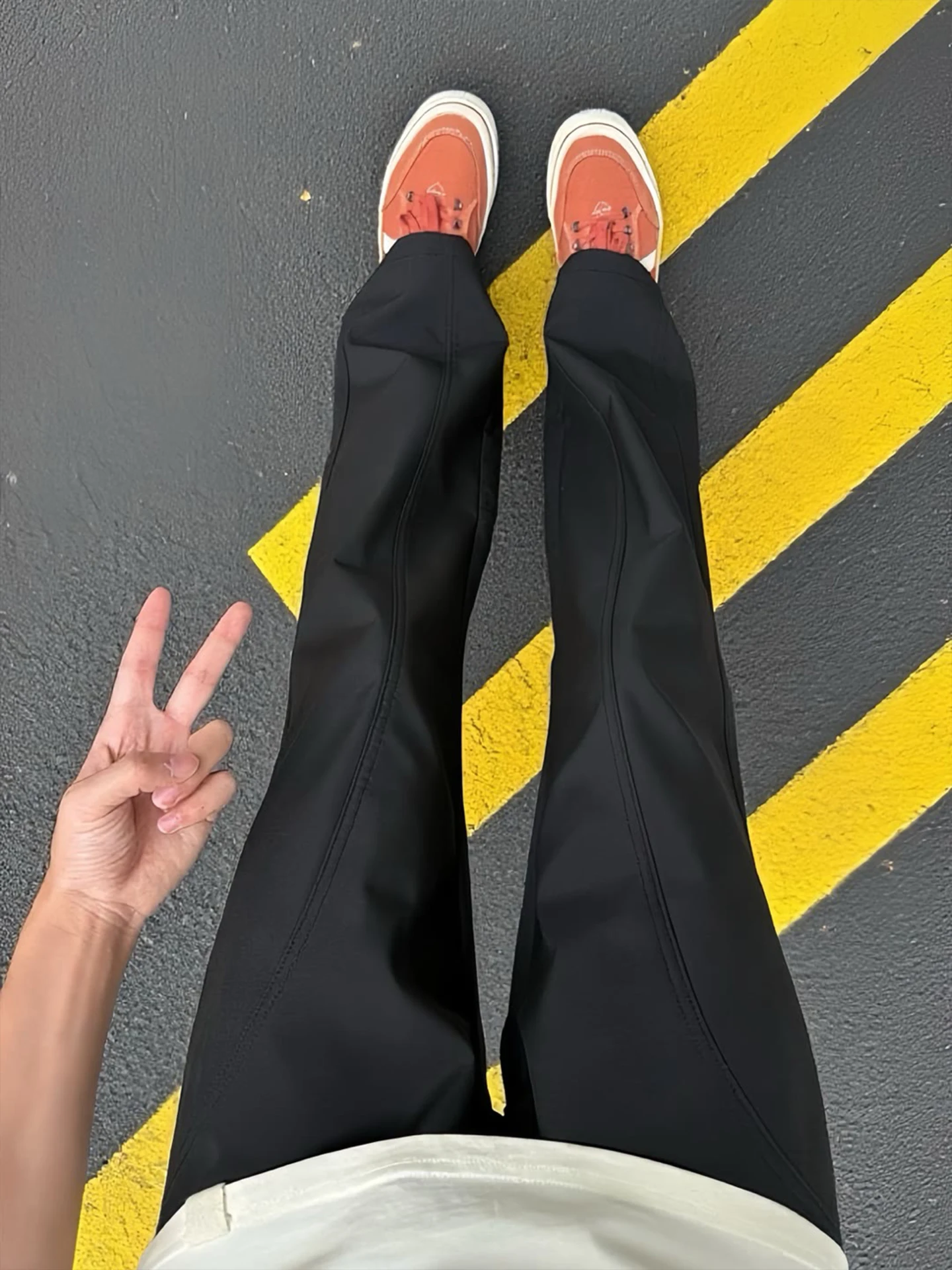 

Bla American Sle Qui Dry Work Trousers Men Summer Thin Soft ell Waterproof ell Pants Straight Leg Ice Silk Sport Pants